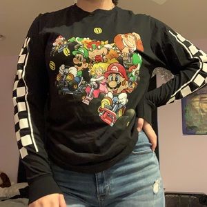 Mariokart long sleeve t-shirt